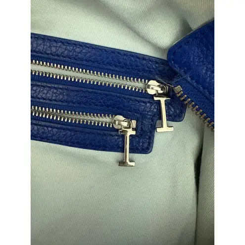 Isaac Mizrahi Limited Edition 2013 Chevy Malibu Blue Leather Purse