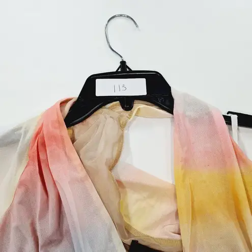 Michael Costello x REVOLVE Sedona Mini Dress in Watercolor Print