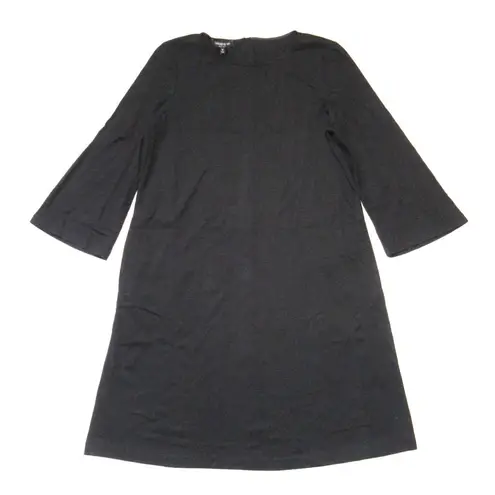 Lafayette 148 NWT New York Shift in Black Lightweight Punto Milano Ponte Dress M