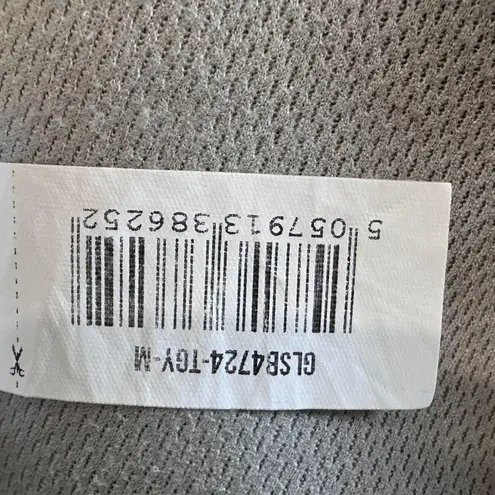 Gym shark MESH NECKLINE SPORTS BRA gray size medium