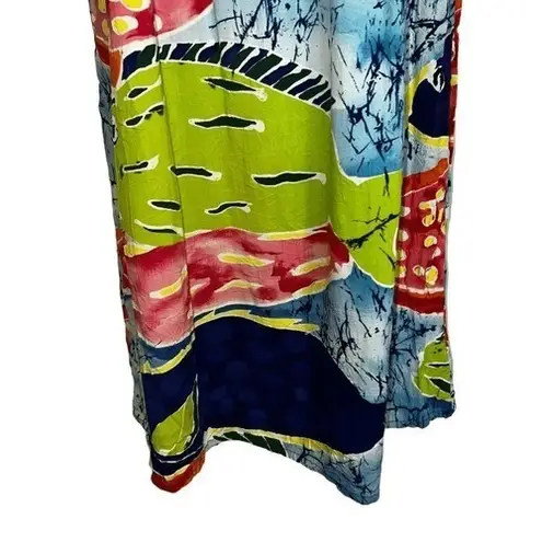 Jams World JAMS WORLD Vintage 90's Tropical Fish Print Dress With Pockets Size Small