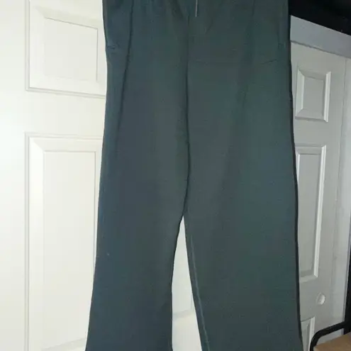 SKIMS NWT - Classic Straight Leg Pants Spruce Green Size Large - Sold Out Online
