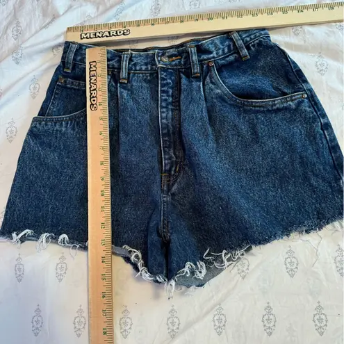 Bill Blass Bill Bass vintage high rise cut off denim shorts dark wash women’s size 10