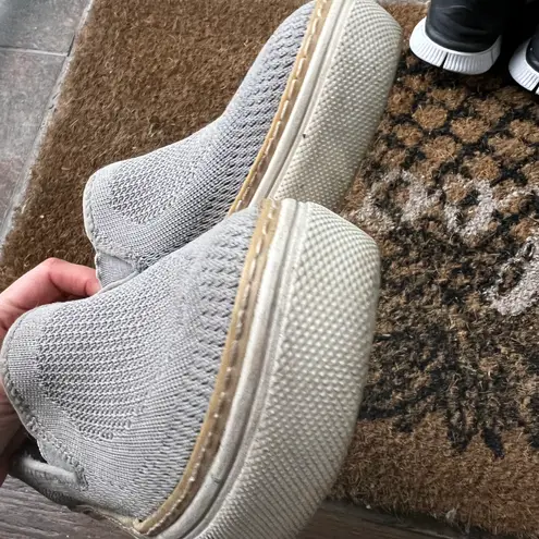 Dr. Scholls No Bad Knit Slip-On Sneaker in Grey Size 6 EUC