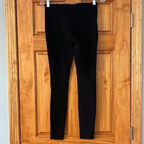 Joan Vass New York Black Stretch Pull On Pants XS