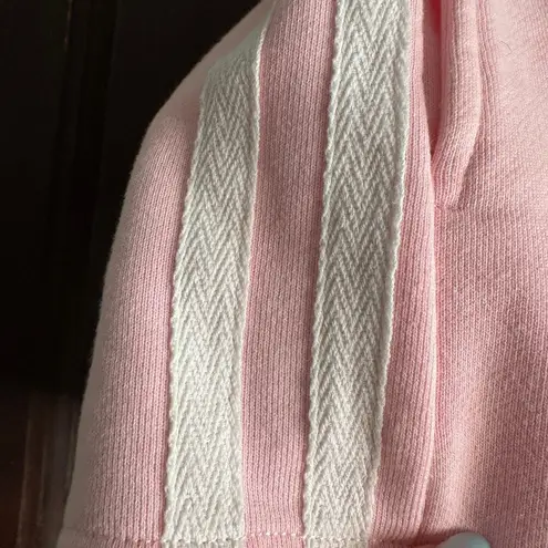 APRES JUNE | Pink French Terry Side stripe Sweat Short 2.5 inch inseam | Small