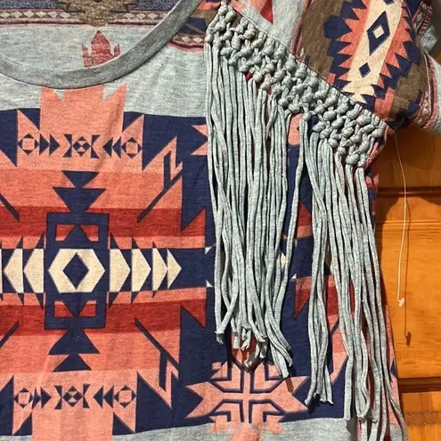 Denim & Supply Ralph Lauren RALPH Lauren Denim & Supply Denim & Supply Southwestern Top with Fringe NWOT XS