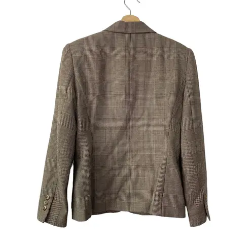 J. McLaughlin  Vintage Herringbone Wool Blazer Jacket