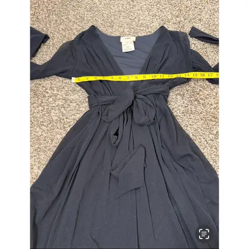 Y2k John Paul Gaultier Fuzzi Black Babydoll Dress Sz S Whimsigoth Sheer Grunge