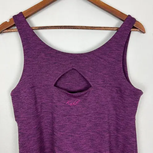 Kuhl Dress Womens Large Purple Mova Aktiv Sleeveless Built In Shelf Bra Active