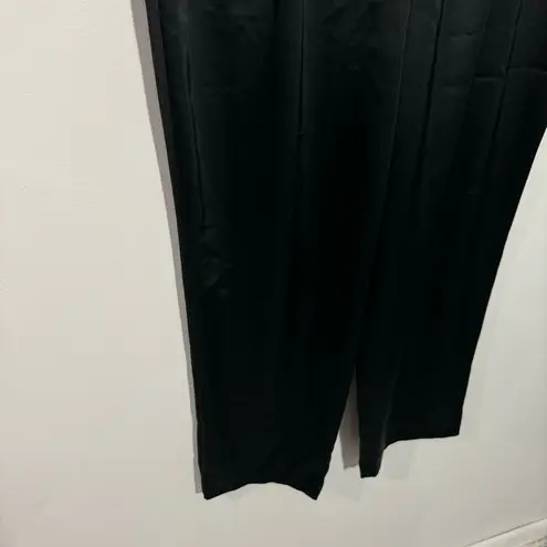 Generation Love NWT Portia Pleated Satin Pants In Black Size 10