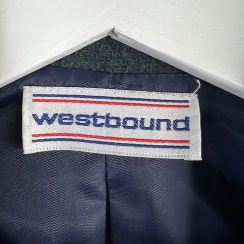 Vtg Westbound Sz L ? Blazer Jacket Southwest Aztec Print Pattern Single Button Size L