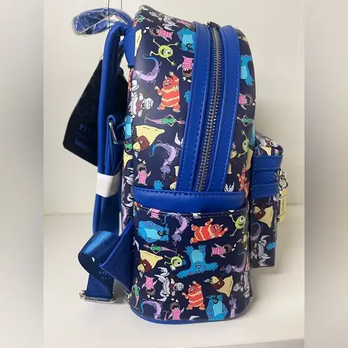 Lounge Fly NWT Disney Pixar  Monsters Inc AOP Mini Backpack colorful bag