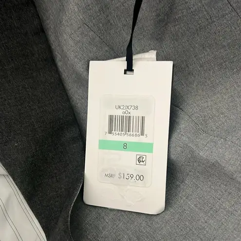 Donna Karan DKNY Two Tone Single Button Blazer in Gray, NWT, Size 8 $159