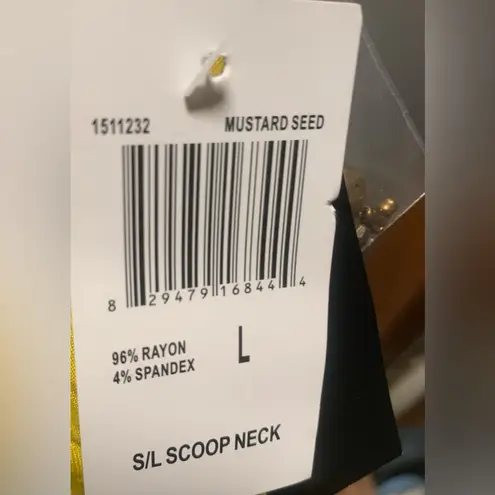 Grace Elements NWT Scoop Neck Beaded Tank