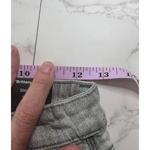 Stylish Brittney Grey Distressed Denim Shorts