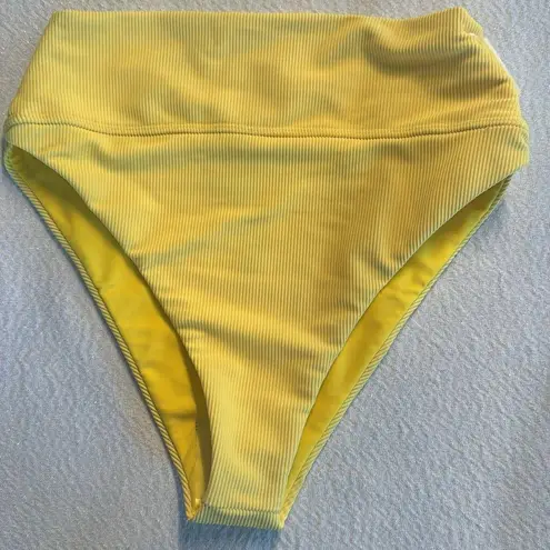 Beach Riot Core Collection Bikini Bottom Lemon Yellow, Size Medium , $118