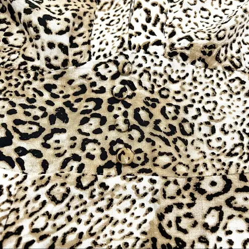 Faithfull the Brand Meadows Midi Dress in Signe Animal Print Size 6 Summer