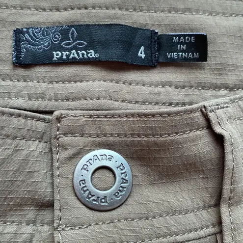 prAna  Cargo Capris Olive Size 4 Y2K 90s