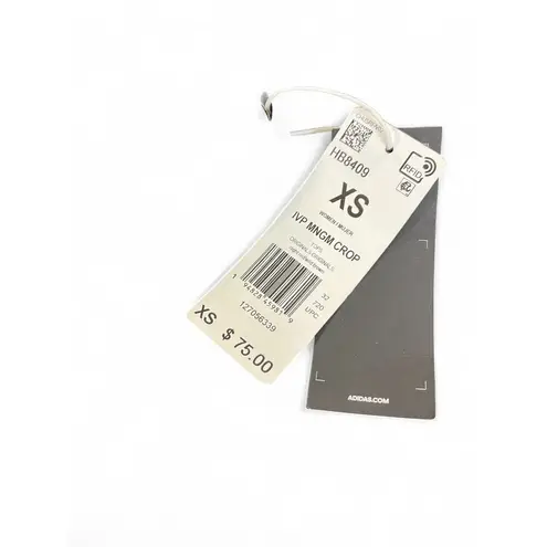 Ivy Park New Beyoncé x Adidas XS Monogram Crop Top NWT Sheer Activewear Bustier