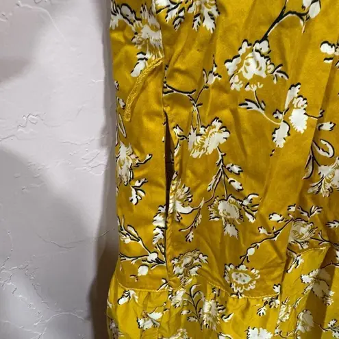 UNTUCKIT Women's Virginia Shirt Dress Size 8 Yellow