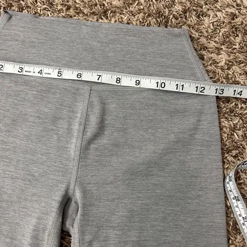 Stori Perseverance Fitted 7’ Bike Shorts Heather Ash Sz 4 Gray