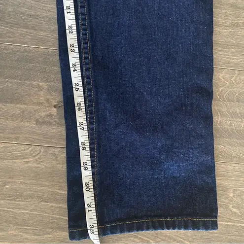 Zana Di Zana-Di Dark-wash High Waisted Straight-Leg Mom Jeans