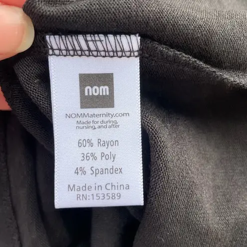 NOM MATERNITY Quinn Dress in black Size undefined