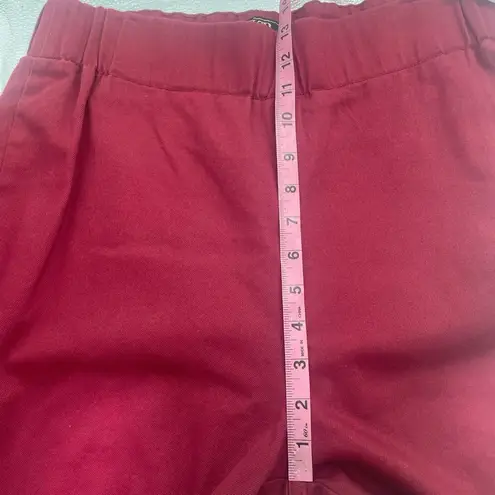 Lucky & Blessed L&B Maroon High Rise Ultra Flare Bell Bottom Pants sz XL Western Red