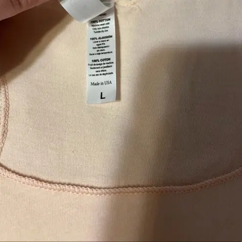 OTL Peach Racerback Tank NWOT Size L