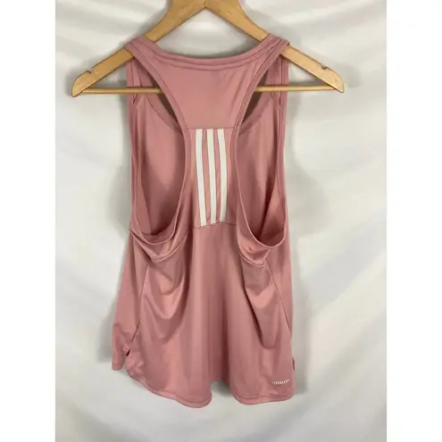 Adidas  Primablue Stripe Back Racerback Tank Size Large