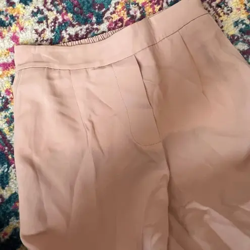 BODEN Albemarle Pull On Trouser Pants Milkshake Light Pink size 2