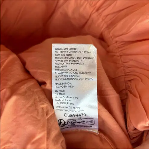 Maeve Ruffled Bubble-Hem Cropped Tank | Size XL