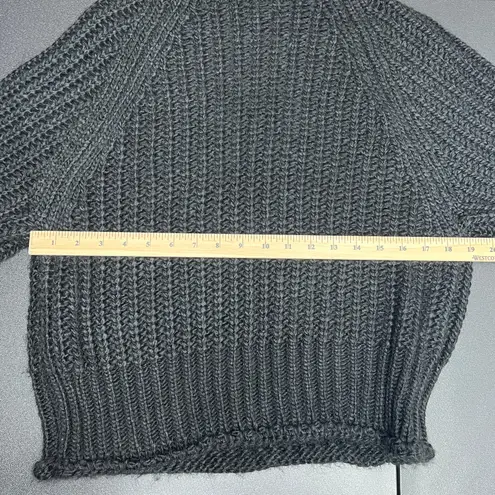 En Saison Super Chunky Women's Black Pullover Knit Sweater Size Small