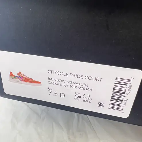 Coach  Citysole Court Sneaker In Rainbow Signature Canvas ca264