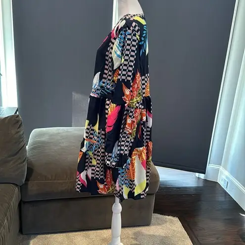 Women’s Summer Casual Tunic Dress Long Sleeve V