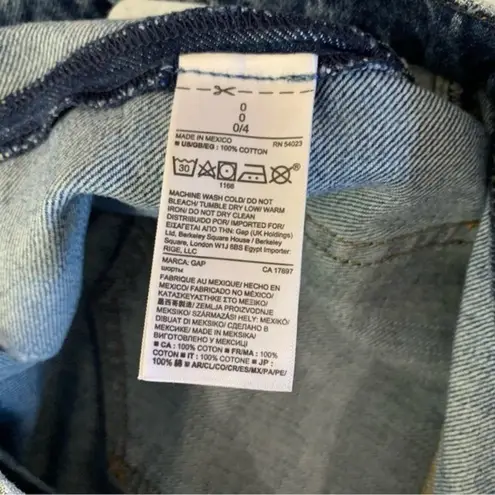 Gap ‎ 1969 Best Girlfriend Distressed Cutoff Denim Shorts Casual Summer Blue 25