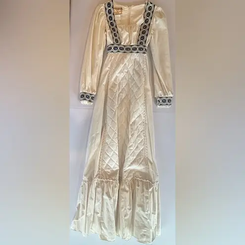 Gunne Sax VINTAGE BY JESSICA San Francisco 70s 80s Rare Like New Dress Size 9