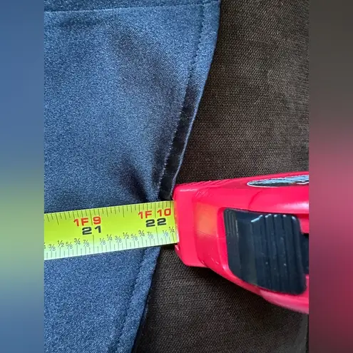 Buttons Color Style Black Satin short Striped Sleeves Metal V Neck Ruffles SZ XL