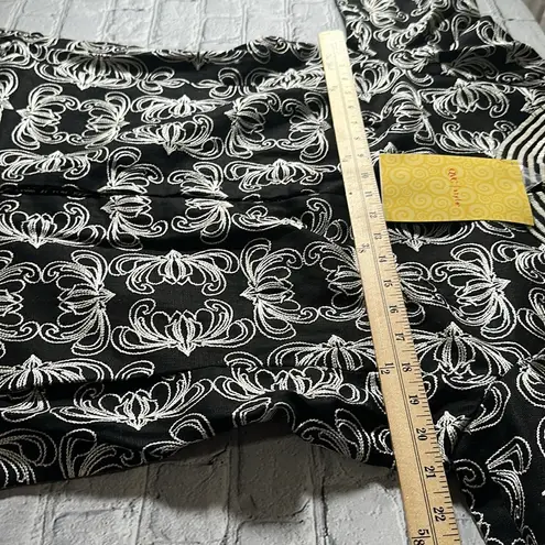 Vintage NEW Victor Costa Occasion QVC Beaded Embroidered Jacket Duster Blazer M Black Size M