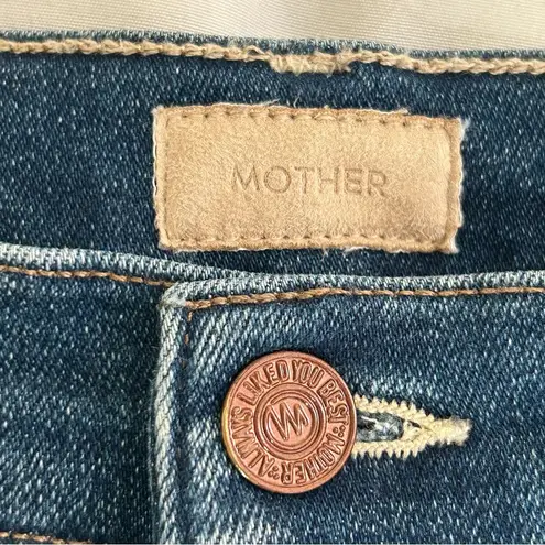 Mother The High Waisted Runaway jeans Sweet And Sassy 26 Blue