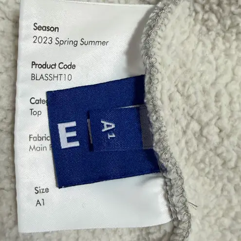 Ader Error X Teddy Bear Fall / Winter 2020 Gray Lined Sweatshirt Size Uni