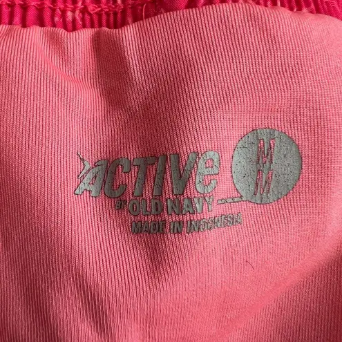 Old Navy  Active Pink Printed Running Shorts, Medium