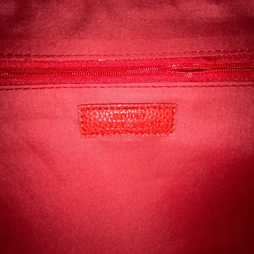 Badgley Mischka NWTs MRSP $129 Red Vegan Leather Handbag