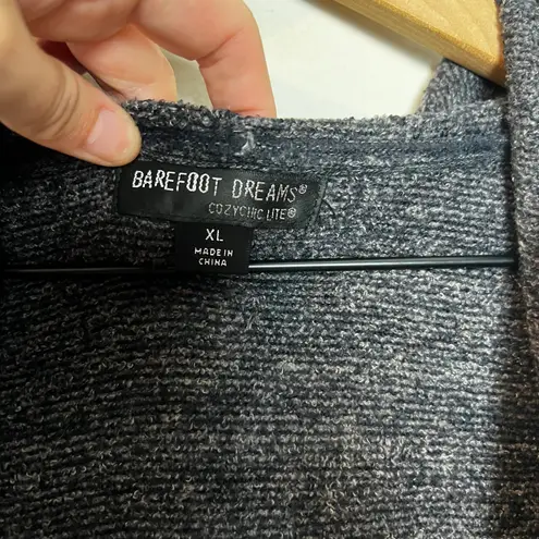 Barefoot Dreams - Cozychic Lite Resort Cardigan Charcoal Loungewear Casual