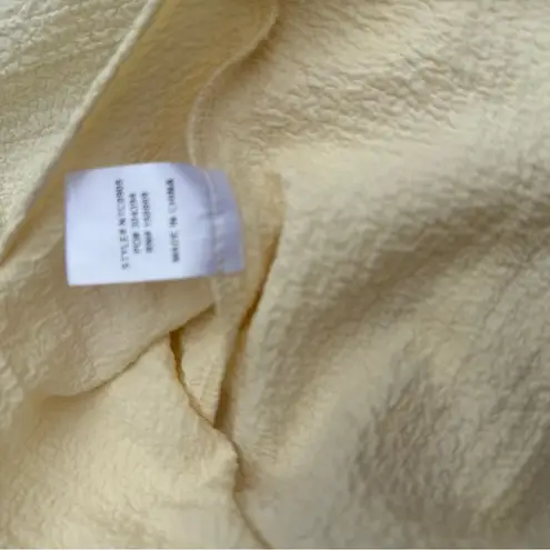 Prómesa Promesa Romantic Blouse Top Womens Size Medium Puff Sleeve Cream Off White Fairy