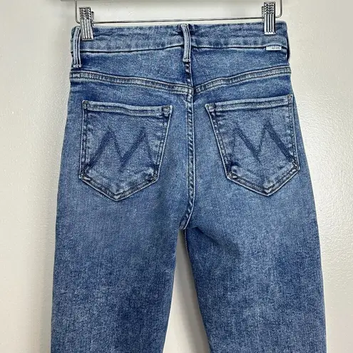 On The Road MOTHER High Waisted Looker Ankle in Wash  Size US 25