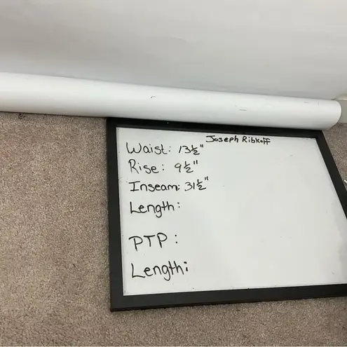 Joseph Ribkoff Brown Zip Front Knit Stretch Trouser Pants Size 6