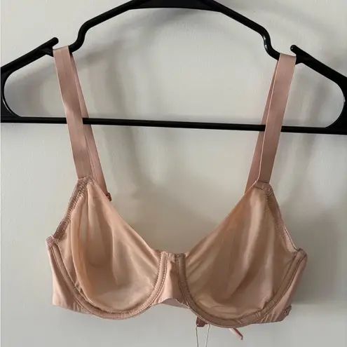 SKIMS Unlined Demi Bra – Mica – Size 32C (NWT)