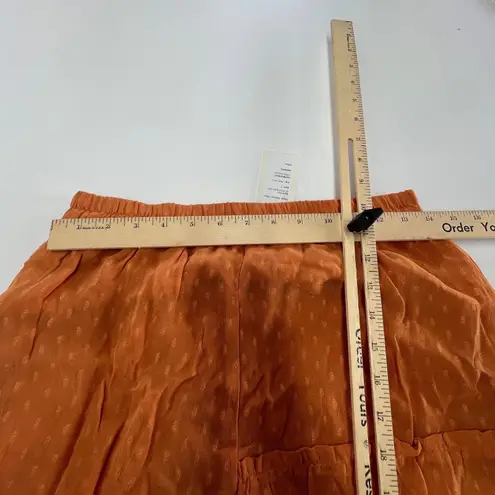 Sparkz Copenhagen Skirt Womens Small Heaven Lightweight Boho Flowy Skirt Orange